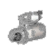 DURAFORCE New Starter For Hyundai 2.4L Santa Fe Sonata 2009-2014, 871078; 410-40040 US