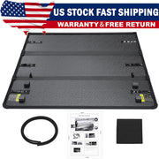 DURAFORCE 5.8FT Hard Tonneau Cover Truck Bed For 19-2024 Chevy Silverado GMC Sierra 1500 /