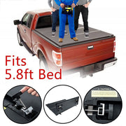 DURAFORCE 5.8FT Hard Tonneau Cover Truck Bed For 19-2024 Chevy Silverado GMC Sierra 1500 /