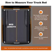 DURAFORCE 5.8FT Hard Tonneau Cover Truck Bed For 19-2024 Chevy Silverado GMC Sierra 1500 /