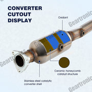 DURAFORCE FOR 2007-09 HONDA CRV 2.4L FACTORY STYLE REAR CATALYTIC CONVERTER MANIFOLD US