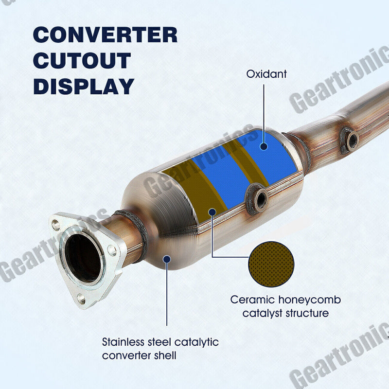 DURAFORCE FOR 2007-09 HONDA CRV 2.4L FACTORY STYLE REAR CATALYTIC CONVERTER MANIFOLD US
