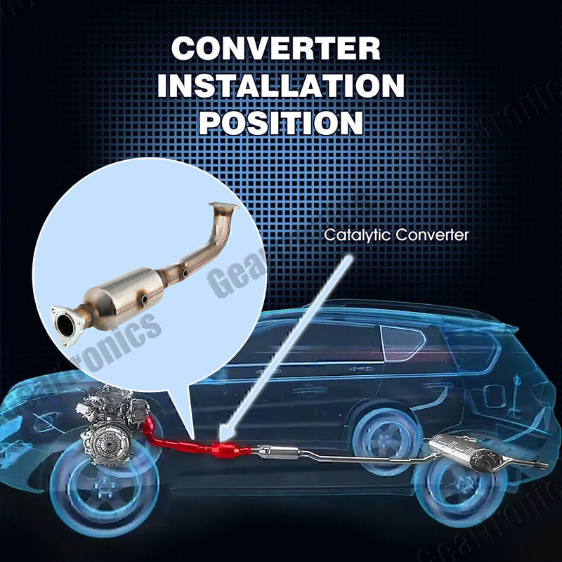 DURAFORCE FOR 2007-09 HONDA CRV 2.4L FACTORY STYLE REAR CATALYTIC CONVERTER MANIFOLD US
