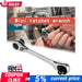 DURAFORCE New 1/4" Mini Double-Ended Quick Socket Ratchet Wrench Rod Screwdriver Bit Tool!