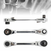 DURAFORCE New 1/4" Mini Double-Ended Quick Socket Ratchet Wrench Rod Screwdriver Bit Tool!