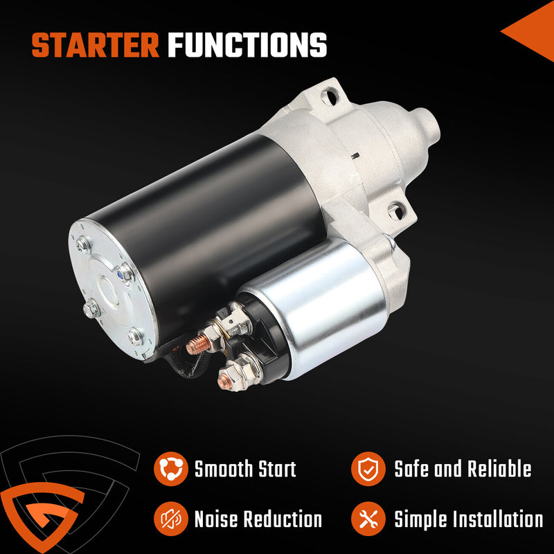 DURAFORCE Starter Fits Kohler 2409801 2509808 2509809 2509811 6744 John Deere Direct-Fit!