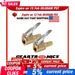 DURAFORCE 2pc Open Flow Straight Lock- On Air Chuck with Clip for Tire Inflator Car Tool