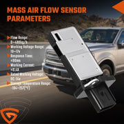 DURAFORCE Motorcraft Mass Air Flow Sensor AFLS131 Fit Ford Lincoln Mercury Mazda F150 A
