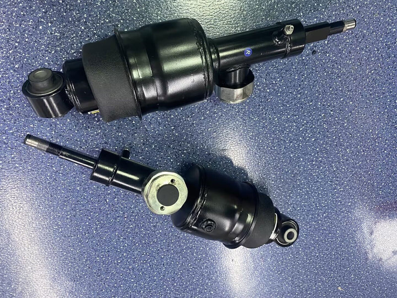 DURAFORCE Pair Rear Hydraulic Air Suspension Shock Struts For Infiniti QX56 QX80 2011-20 A