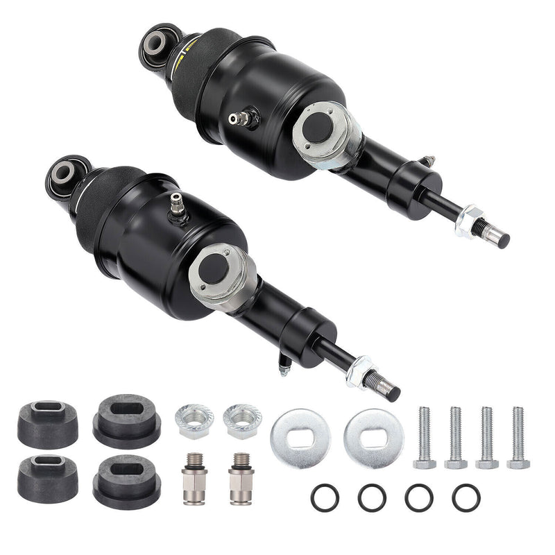 DURAFORCE Pair Rear Hydraulic Air Suspension Shock Struts For Infiniti QX56 QX80 2011-20 A