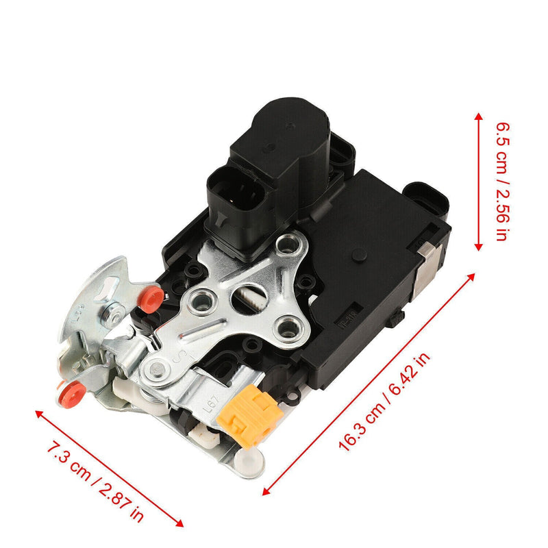 DURAFORCE Door Lock Actuator Integrated Latch for 2000-11 Chevy GMC LH Driver Side Front