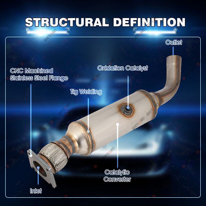 DURAFORCE Catalytic Converter For Dodge Grand Caravan 3.3L & 3.8L 2008 09-2010 Direct Fit