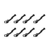 DURAFORCE 8PCS EV6 FEMALE TO DELPHI MALE FUEL INJECTOR CONNECTOR ADAPTER NEW FOR GM ENGINE