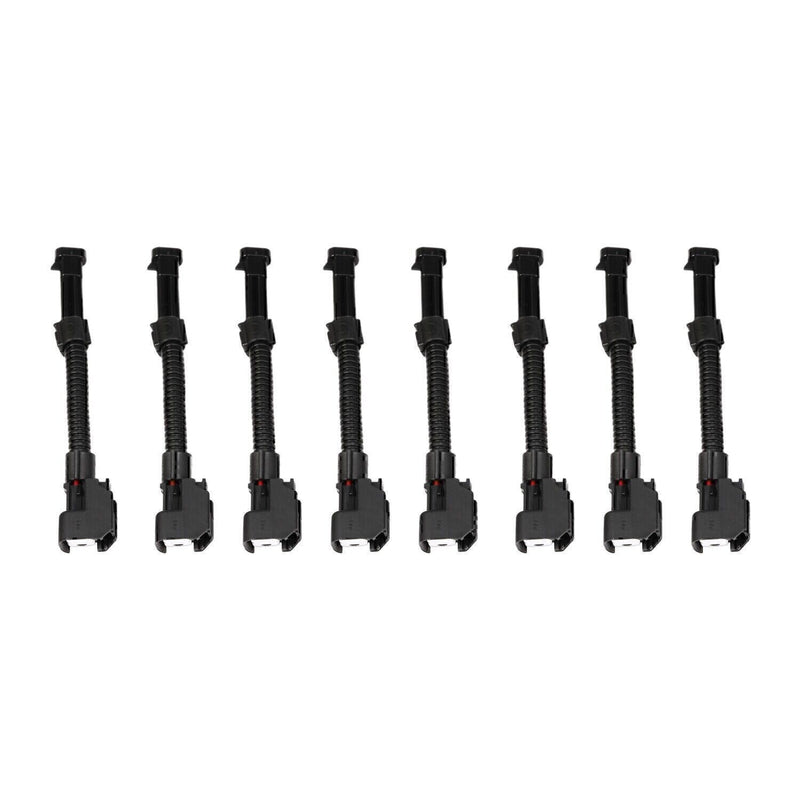 DURAFORCE 8PCS EV6 FEMALE TO DELPHI MALE FUEL INJECTOR CONNECTOR ADAPTER NEW FOR GM ENGINE