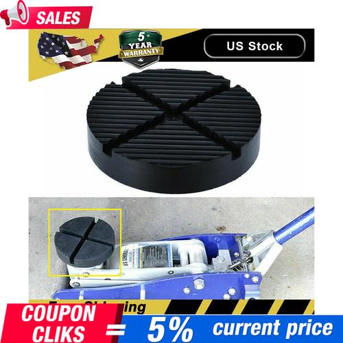 DURAFORCE Jack Pads Rubber Pad Adapter Car Truck Cross Slotted Frame Rail Floor Universal!
