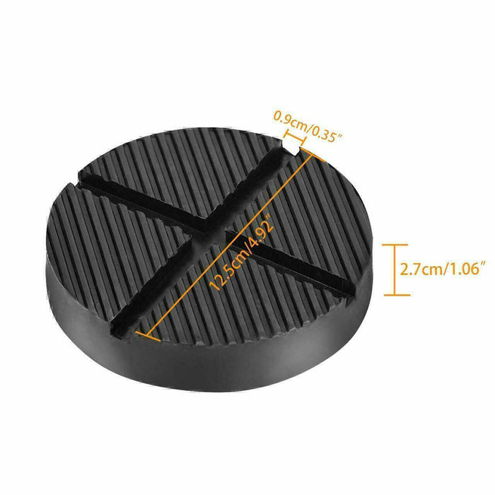 DURAFORCE Jack Pads Rubber Pad Adapter Car Truck Cross Slotted Frame Rail Floor Universal!