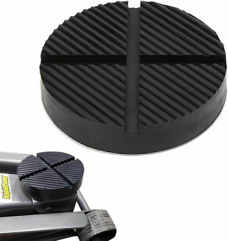 DURAFORCE Jack Pads Rubber Pad Adapter Car Truck Cross Slotted Frame Rail Floor Universal!