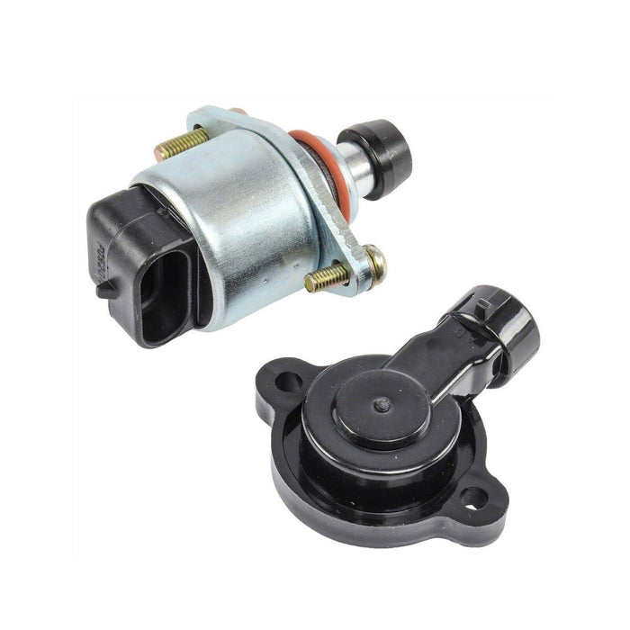 DURAFORCE Throttle Position Sensor and Idle Air Control Valve For LS Chevy GM Direct-Fit