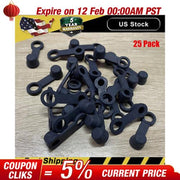 DURAFORCE (25 Pack) Brake Bleeder Screw Caps Grease Zerk Fitting Cap Rubber Dust Cover US!