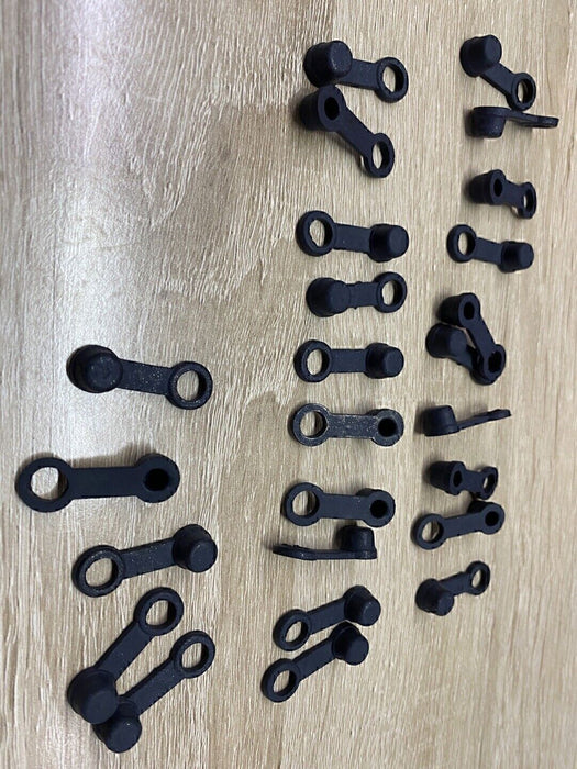 DURAFORCE (25 Pack) Brake Bleeder Screw Caps Grease Zerk Fitting Cap Rubber Dust Cover US!