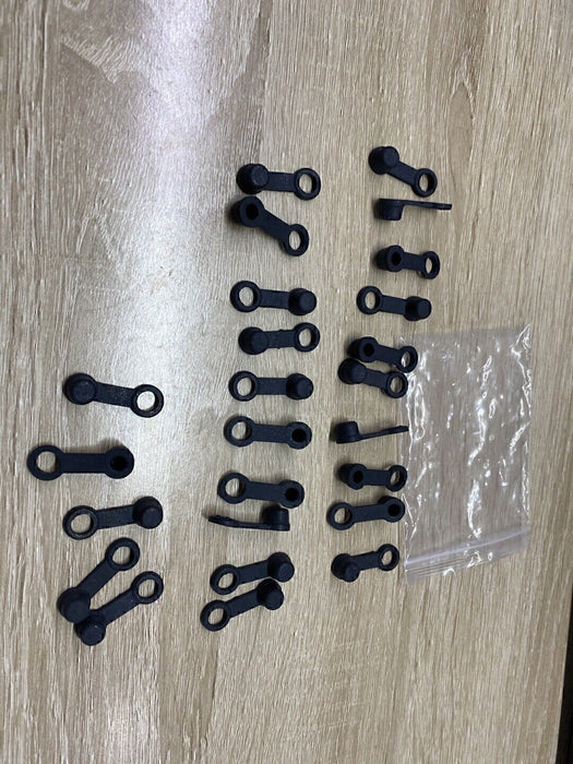 DURAFORCE (25 Pack) Brake Bleeder Screw Caps Grease Zerk Fitting Cap Rubber Dust Cover US!