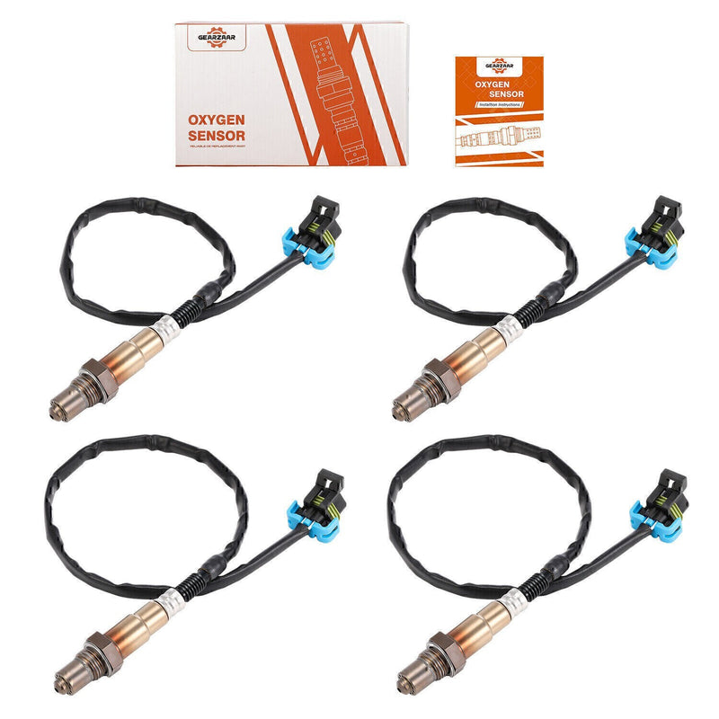 DURAFORCE 4x Oxygen O2Sensor Set For Buick LaCrosse Chevy Equinox Cadillac SRX GMC Terrain
