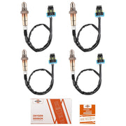 DURAFORCE 4x Oxygen O2Sensor Set For Buick LaCrosse Chevy Equinox Cadillac SRX GMC Terrain