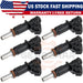 DURAFORCE 6pc Fuel Injectors 7531634 For BMW 328i 330i 525i 528i 530i X3 X5 Z4 13537531634