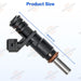 DURAFORCE 6pc Fuel Injectors 7531634 For BMW 328i 330i 525i 528i 530i X3 X5 Z4 13537531634