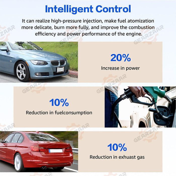 DURAFORCE 6pc Fuel Injectors 7531634 For BMW 328i 330i 525i 528i 530i X3 X5 Z4 13537531634