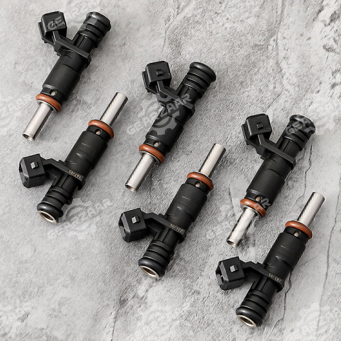 DURAFORCE 6pc Fuel Injectors 7531634 For BMW 328i 330i 525i 528i 530i X3 X5 Z4 13537531634