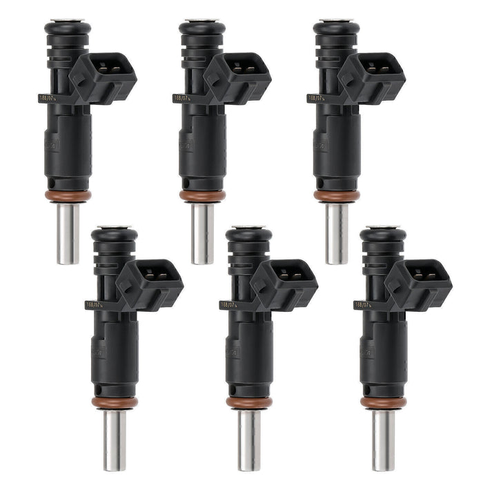 DURAFORCE 6pc Fuel Injectors 7531634 For BMW 328i 330i 525i 528i 530i X3 X5 Z4 13537531634