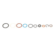 DURAFORCE Oil Rail Leak Repair Kit Orings Tool Injector Seal Kit For Ford Powerstroke 6.0