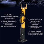 DURAFORCE Pair Rear Shock Struts Assembly w/Electric For Jeep Grand Cherokee SRT 2012-2022