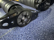 DURAFORCE Pair Rear Shock Struts Assembly w/Electric For Jeep Grand Cherokee SRT 2012-2022