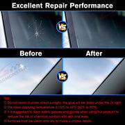 DURAFORCE Car Windshield Windscreen Glass Scratch Chip Crack Repair Fix Tools DIY Kit