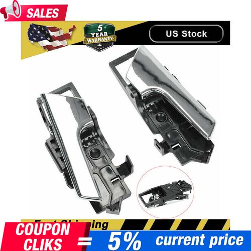 DURAFORCE Set of 2 Left+Right Interior Inside Door Handle for Chevy Aveo Aveo5 Pontiac G3*