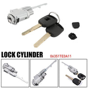 DURAFORCE Ignition Switch Cylinder Lock Fits For Honda & Acura Fit 2002 - 13 2014 W/ 2Keys