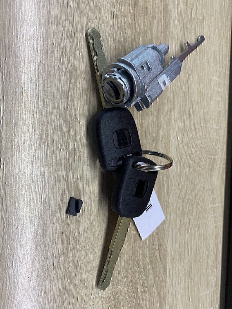 DURAFORCE Ignition Switch Cylinder Lock Fits For Honda & Acura Fit 2002 - 13 2014 W/ 2Keys