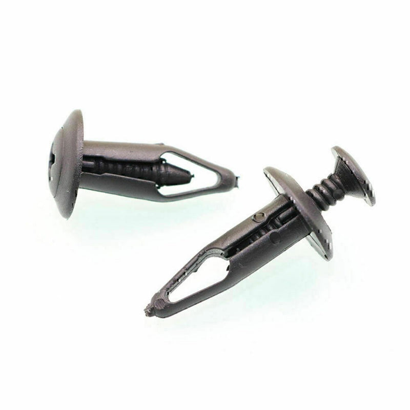 DURAFORCE 100PCS Universal Fender Clips Trim Push Pin Rivet Bumper Fastener Panel Retainer