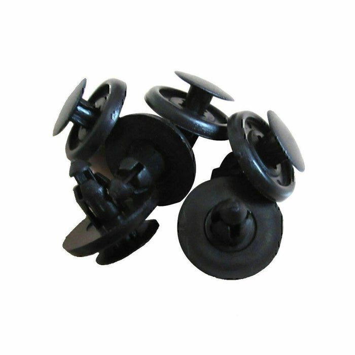 DURAFORCE 100PCS Universal Fender Clips Trim Push Pin Rivet Bumper Fastener Panel Retainer