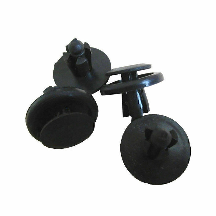 DURAFORCE 100PCS Universal Fender Clips Trim Push Pin Rivet Bumper Fastener Panel Retainer