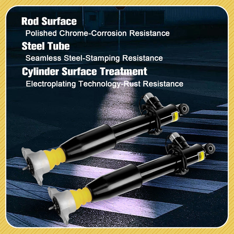 DURAFORCE Pair Rear Shock Absorbers Struts For 2015-19 Lincoln MKC EJ7Z18125G Electronic