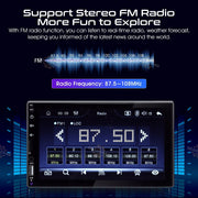 DURAFORCE 7" Car Radio Apple Andriod Carplay Car Stereo Touch Screen Double 2Din+Camera US