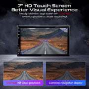 DURAFORCE 7" Car Radio Apple Andriod Carplay Car Stereo Touch Screen Double 2Din+Camera US
