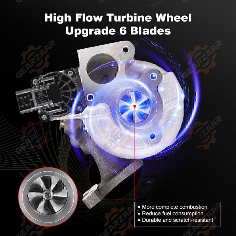 DURAFORCE 49373-07011 New Turbo Turbocharger For 2016-2021 Honda Civic CR-V 1.5L L15B7