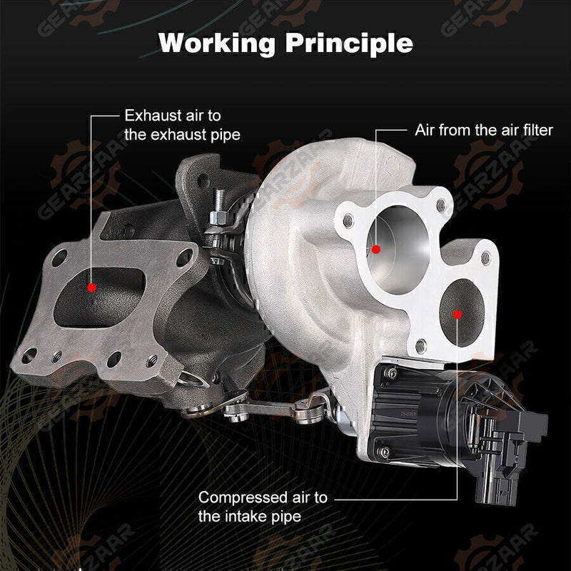 DURAFORCE 49373-07011 New Turbo Turbocharger For 2016-2021 Honda Civic CR-V 1.5L L15B7