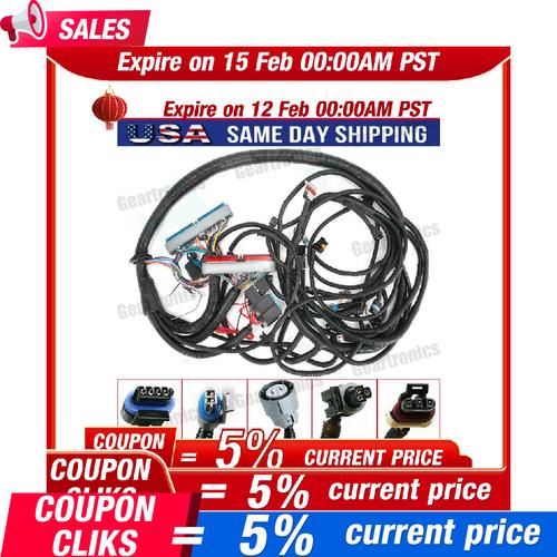 DURAFORCE DBC Standalone Wiring Harness 4.8 5.3 6.0 Fits 1997-2006 LS1 Engine w/ 4L60E USA