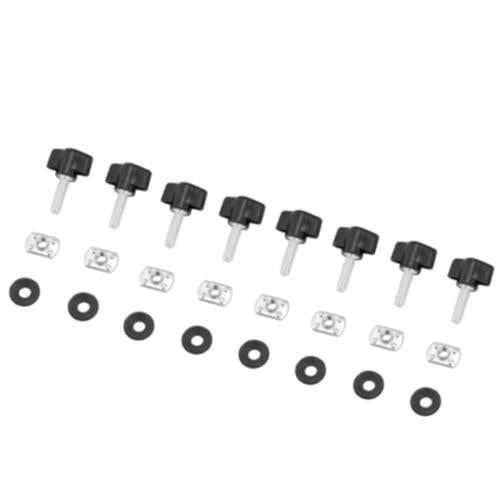 DURAFORCE Jeep Wrangler Universal Easy On Off Hard Top Fasteners Nuts Bolts for YJ TJ JK!