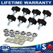 DURAFORCE Jeep Wrangler Universal Easy On Off Hard Top Fasteners Nuts Bolts for YJ TJ JK!